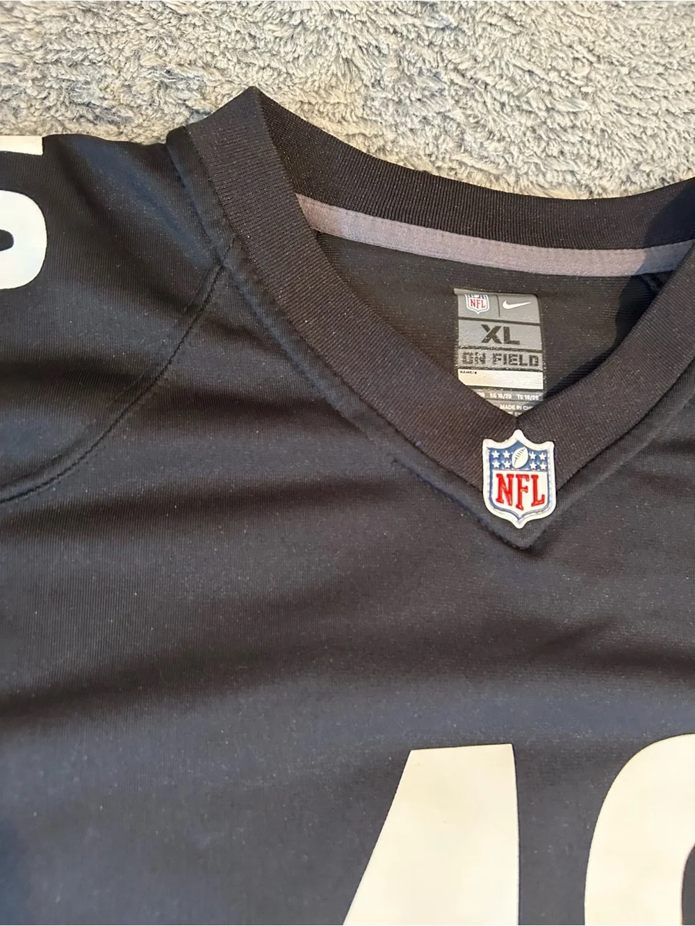 Nike Kids XL Pittsburgh Steelers Bud Dupree #48 Black Jersey